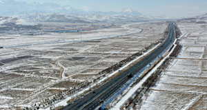 雪落乌鞘岭