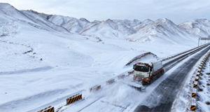 甘肃出现大范围降雪降温天气