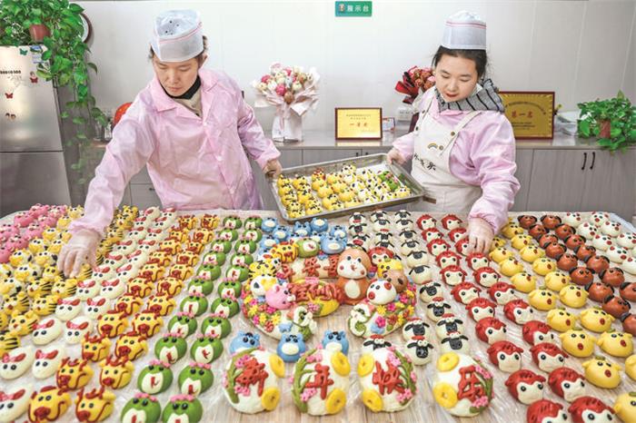 花馍飘香年味浓